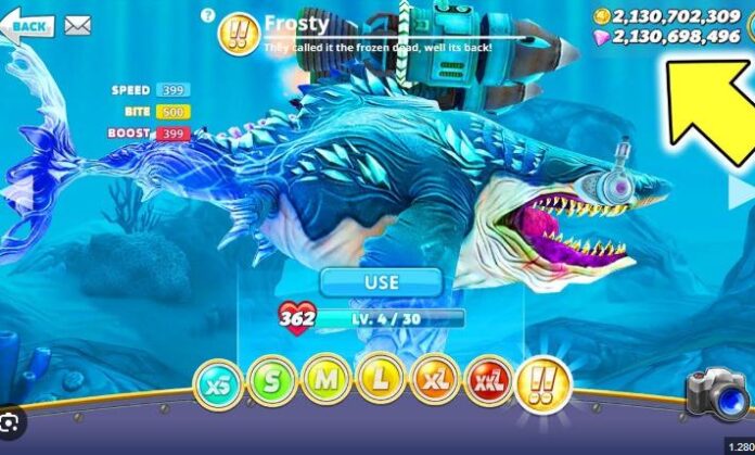 Hungry Shark Mod Full Tiền Kim Cương