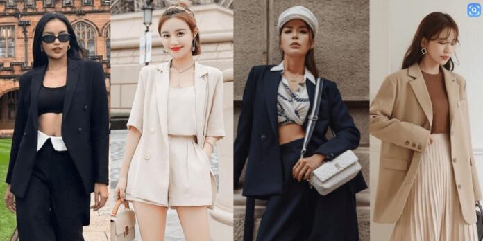 Phối Đồ Với Áo Blazer Nữ