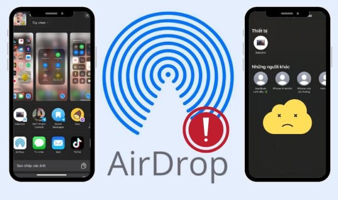 Tại Sao AirDrop Thất Bại